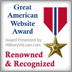 Military VA Loan - Great American Website Award