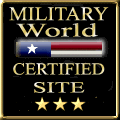 Military World.com - Certified Site Award