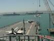 USS Midway Crossing San Diego Bay