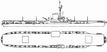 USS Midway Line Drawing