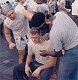 USS Midway - Wog Day 1985