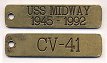 USS Midway Keychain