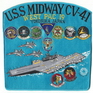 USS Midway Patches