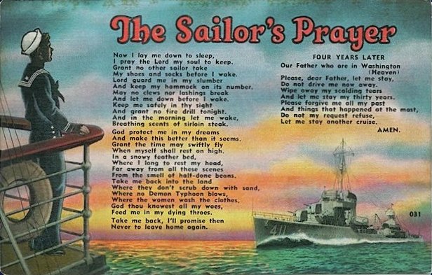 A Sailor's Prayer