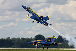 2010 ~ Blue Angels F/A-18 Hornets, Great Minnesota Air Show, St. Cloud, MN