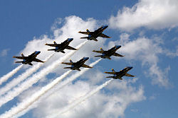 2010 ~ Blue Angels F/A-18 Hornets, Great Minnesota Air Show, St. Cloud, MN