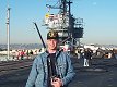 Photos of me aboard USS Midway