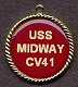 USS Midway Medallion